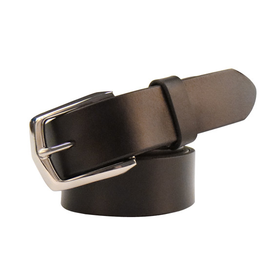 
Free shipping for men's stainless steel Japanese buckle youth head layer dyed yellow cowhide belt pure cowhide versatile belt