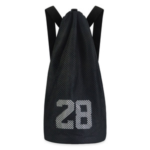 
Basketball bag men's training bag large capacity backpack trunk storage bag net bag football bag drawstring sports back bag