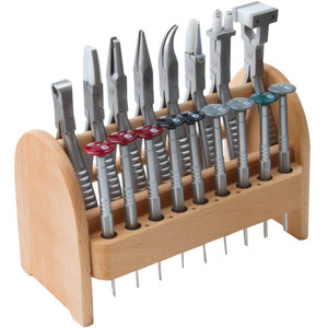 
Solid wood glasses tool pliers set Accessories repair assembly and adjustment equipment Tool holder Screwdriver pliers Free shipping