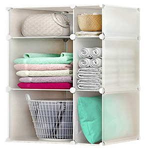 
Wardrobe storage artifact layered partitions wardrobe organizing storage racks bedroom clothes layered storage racks classified compartments