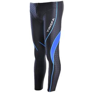 Yingfa Yingfa Nine -point Racing Men's Swimsuit Long -legged Winter Swimming Low Shark Training Competition Swimming trunks
