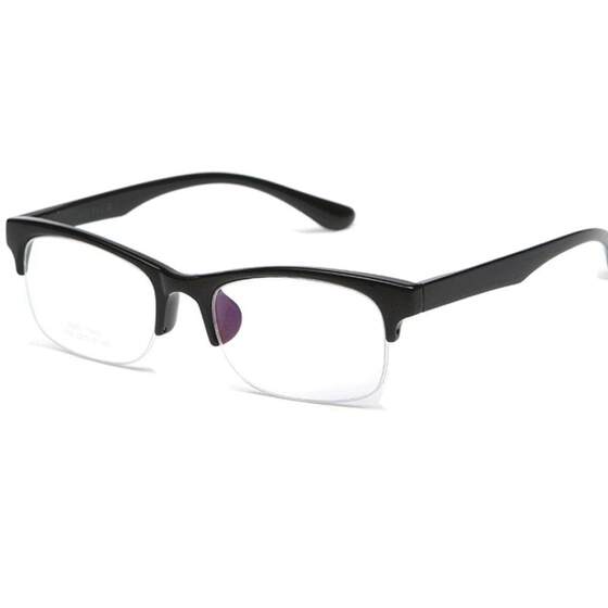 Oslie close -to -vision glasses half -frame men's and women's models with finished product shelf ultra -light TR90 glasses frame
