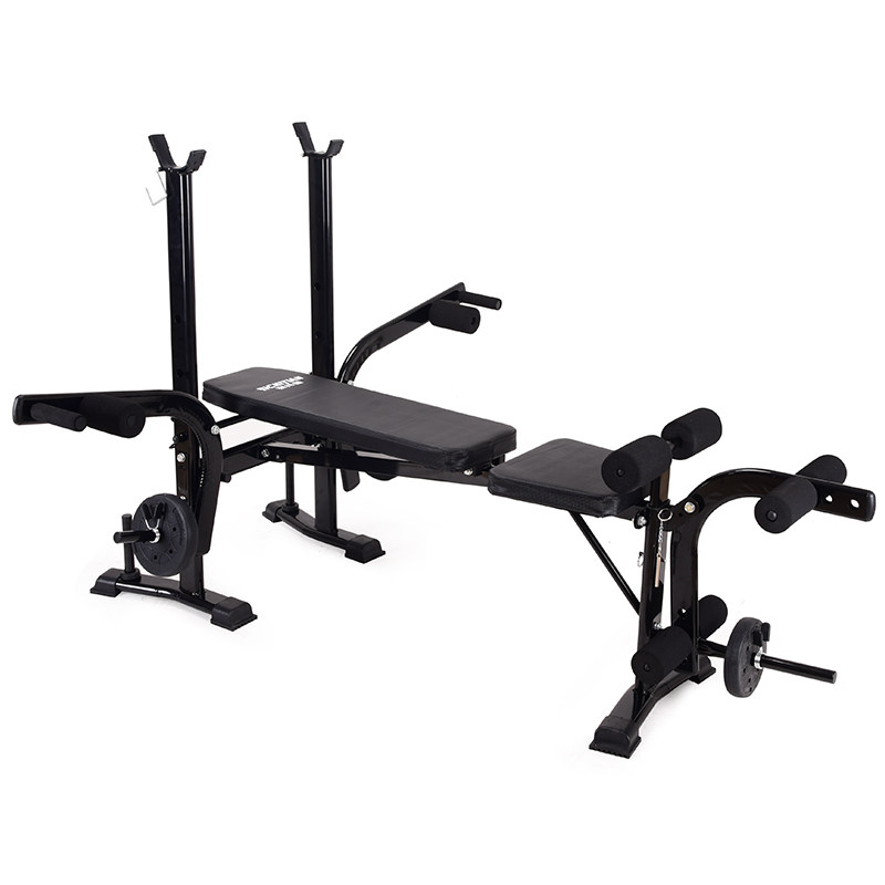 Weight Bench Multi-Functional Bench Press Rack - Home Gym Equipment