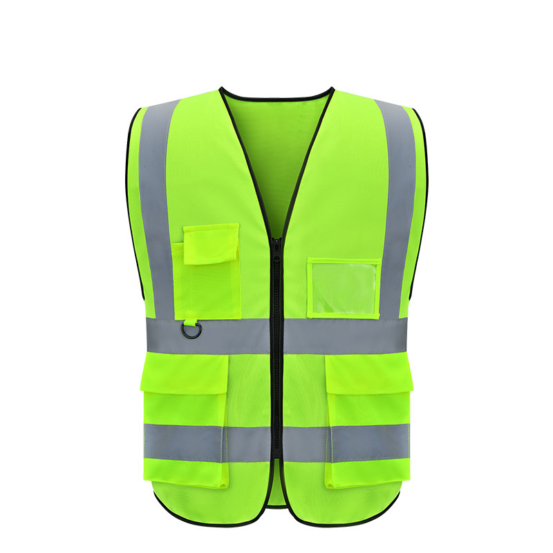 CB165-ZCWY Logo personnalisé Gilet de sécurité réfléchissant Hi Vis Construction Gilet de