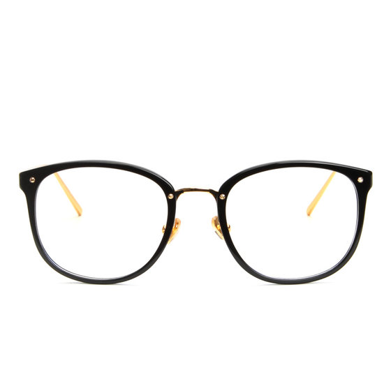 Ultra -pure titanium glasses frame Women's glasses rack flat -light mirror anti -blue light computer eye mirror radiation -proof radiator myopia glasses
