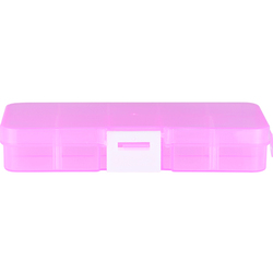 10 Squares! !transparent Plastic Multi-grid Earrings Jewelry Box Organizer Box Earring Ring Multifunctional Storage Box