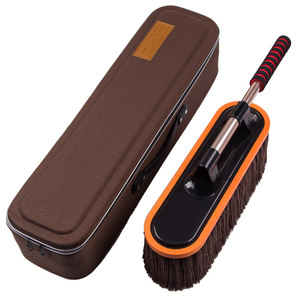 Car duster, car mop set, cotton thread, telescopic dust sweeper, car cleaning wax mop artifact, brush supplies