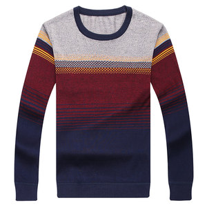 Middle -aged men's long -sleeved T -shirt pure cotton large size with pocket dad dad out of autumn and winter thin casual autumn jackets outside wearing
