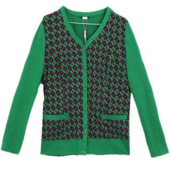Xing's women's spring clothes new knitted top short jacket
