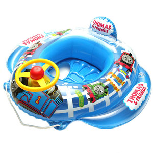 Upgraded and thickened Thomas seat circle, children's swimming circle, male baby seat circle, child underarm circle, horn steering wheel