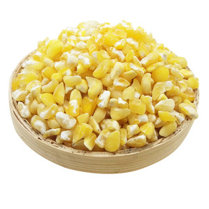 
500 grams of new grain, medium-grain sticky corn grits, thick sticky corn grits from Northeastern farmers, thick sticky corn grits to make large grits porridge