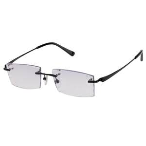 
Diamond-cut glasses diamond-setting men's titanium frame frameless glasses frame glasses frame finished myopia glasses Q6