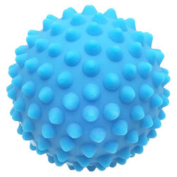 Yoga hand holding ball shoulder neck massage sole muscles relax