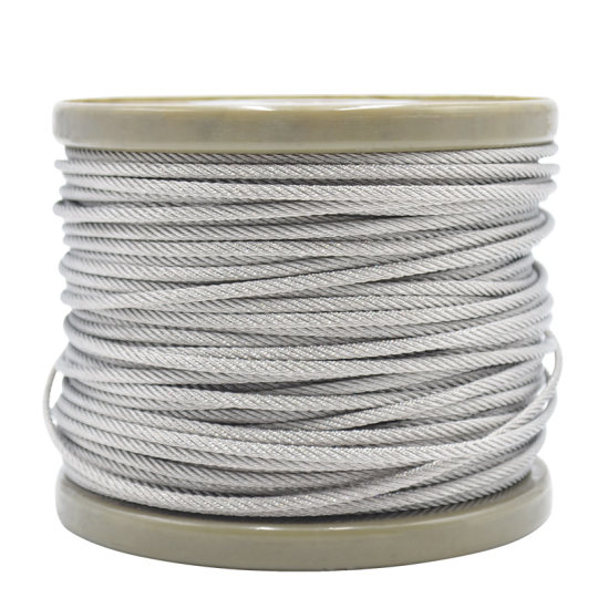 304 Stainless Steel Wire Rope Outdoor Rubber-Coated 2-8mm Thick