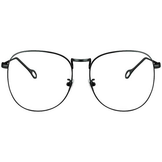 Myopia Glasses Men's Tide Gold Silk -edge Eye Frame Anti -Blu -ray Radial Box Ping -optical Men's Men's Big Face Decoration