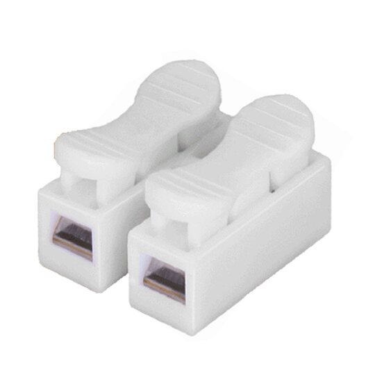 46 ~ 52 chiếc 220V CH-2 Đầu nối cáp dây 2 TRONG 2 OUT Báo chí tiện lợi 0,5-2,5mm2 Thiết bị đầu cuối dây nhanh Khối vận chuyển thả