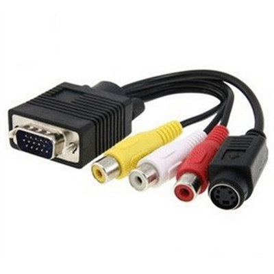 Video Conversion Cable | eboxtao | Vga to lotus video converter s-video 4-pin
