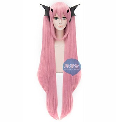 taobao agent Terminator's Seraph Cruelo Cai Persai character extended version pink cosplay wig