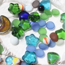 Цветные стеклянные шарики смесь стеклянный камень цветной камень аквариум украшенный камень детская игрушка