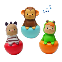 Xianba Smoby Baby Music Tumbler Toy Infant Bobblehead Doll Educational Enlightenment Early Education 0-1 Years Old