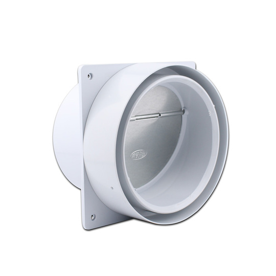 Valvola Di Non Ritorno Per Cappa – Universale Antiodore – Adattabile Da 80 A 110 Mm – ABS Con Guarnizioni