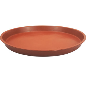 
Flower pot base tray round plastic deep-connected water tray thickened mobile small meaty bottom tray flower pot tray