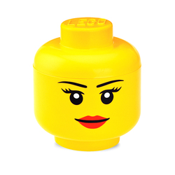 Lego Room Classic Big Head Expression Storage Box Storage Creative Organizing Storage Box Storage Bucket Flagship Store Official Website