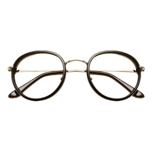 TR90 new retro myopia glasses framework men's same frame large -frame large -frame round frame glasses frame anti -blue light flat mirror