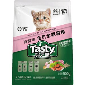 Norrie cat food good taste seafood cat food economy type cat food 500g cat owner food full -phase universal cat food
