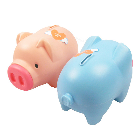 豚の貯金箱 漫画の豚の貯金箱 - 子供向けの可愛いプラスチック製貯金箱