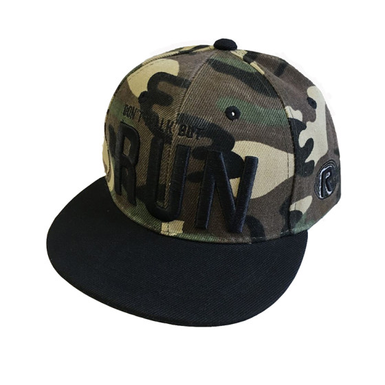 
Korean version children's baseball hip-hop hat sun hat summer baby hat letter boys and girls camouflage peaked hat sun hat