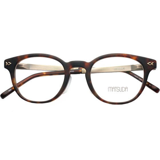 
Japan's MATSUDA Matsuda Mitsuhiro glasses frame men's and women's gentle full frame ultra-light retro pure titanium glasses frame M2020