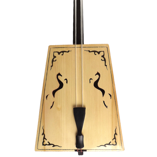 ファンチャオ・モンゴル馬頭琴 - 手作りエボニー＆パイン・アルト楽器