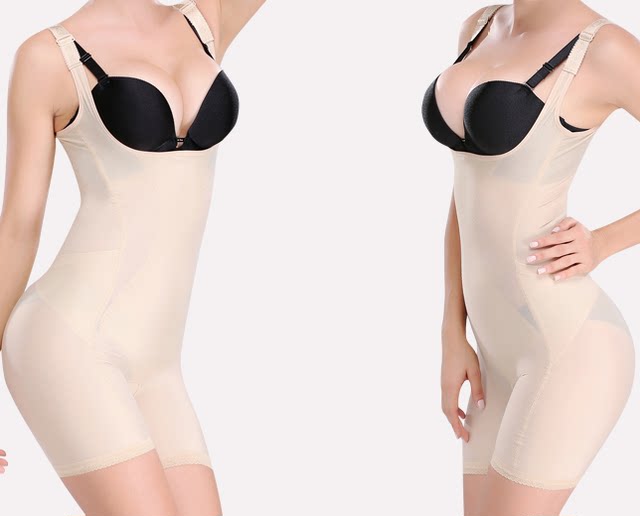 Tinglilai Sleeveless Shishier Bodysuit Shaping Bodysuit Summer Belly Controlling Bodysuit Fat Ultra-Thin Seamless Bodysuit