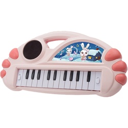 Qiaowa Music Toy Hand Clap Drum Baby Early Education Educational Electronic Keyboard Baby One To Two Years Old Children's One-year Gift