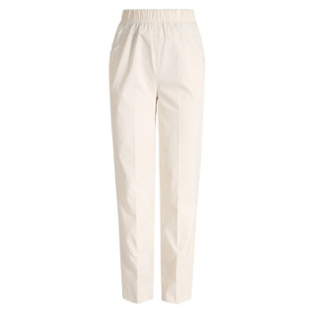 Pants cotton high -waist middle -aged women's pants thin
