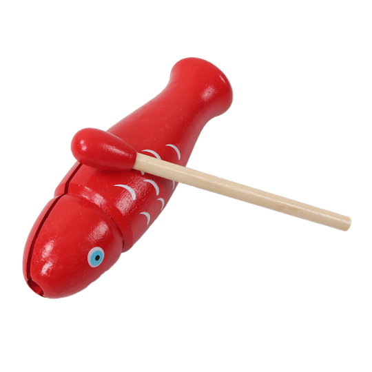 Wooden Fish Percussion Instrument - Early Education Music Toy