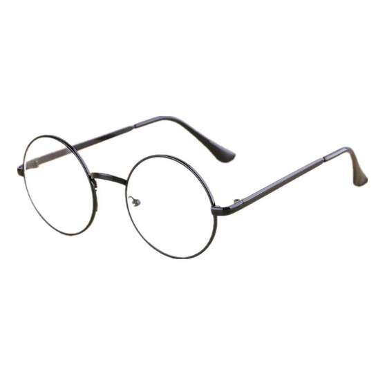 Retro small round frame glasses box female Korean version of Chaohara Wind ULZZANG net red round face myopia eyes
