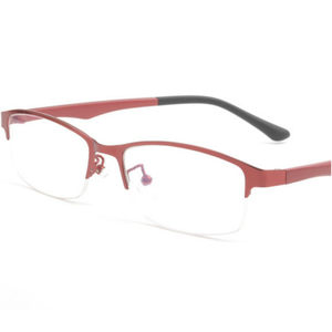 
Women's simple anti-blue light glasses frame flat light glasses ultra-light glasses frame with finished half-frame myopia glasses tr90 glasses