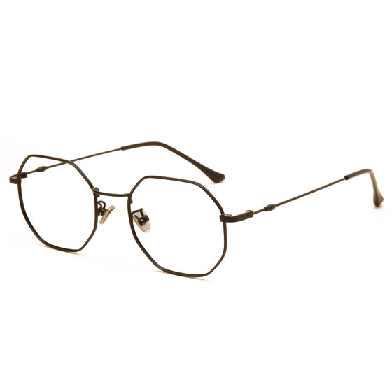 
Retro round glasses frame for women Korean style literary round frame eye frame with myopia glasses frame for men's small face frame