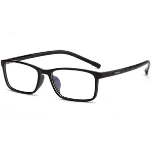 Ultra -light TR90 full -frame radiation -proof glasses frame male simple black frame myopia light light anti -blue light glasses shelf women's finished products