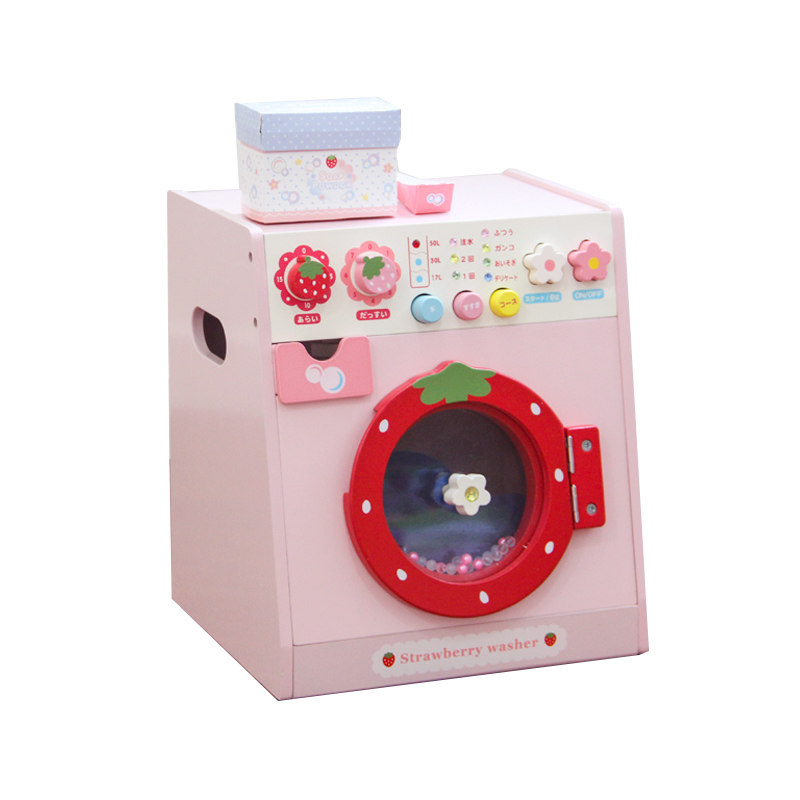 Lavadora Eléctrica Simulada De Juguete Para Niños, Electrodoméstico Miniatura Con Sonido Realista, Juego De Imitación Y Aprendizaje, Sin Batería Incluida, Medidas 14x9,5x8 Cm
