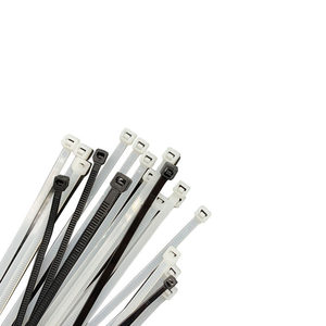 
Self-locking nylon cable ties 4X200mm fixed plastic strapping plus large buckle cable ties white 500 pieces free shipping