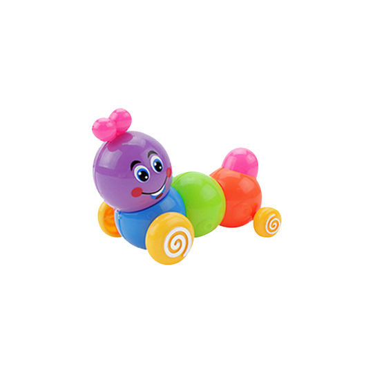 Jouet Chenille à Remonter – Mécanique, Colorée, Rampe Et Tord, En ABS, Parfait Pour Bébé (0-3 Ans)