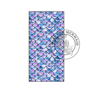 FHC original mermaid blue fish scales diving multi -purpose outdoor sports magic headscarf rinse sunscreen band