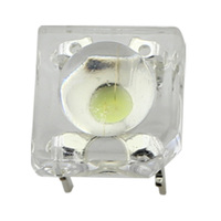 Piranha LED Taiwan Crystal Core F5mm Round Head Super Bright White Light Pillar Piranha Diode