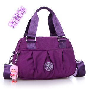 New Tide Nylon Oxford Canvas Bag Women's Bags Bags Bags Casual Shoulder Clamp Surgery Cross -Body Bag
