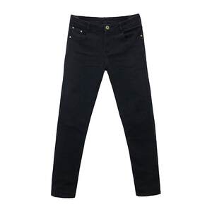 Mr. Hui in winter pure black elastic jeans men's small foot pants tight casual trousers repair denim trousers