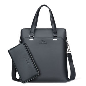 
2024 new handbag men's bag holding vertical briefcase men's business file bag crossbody bag shoulder bag