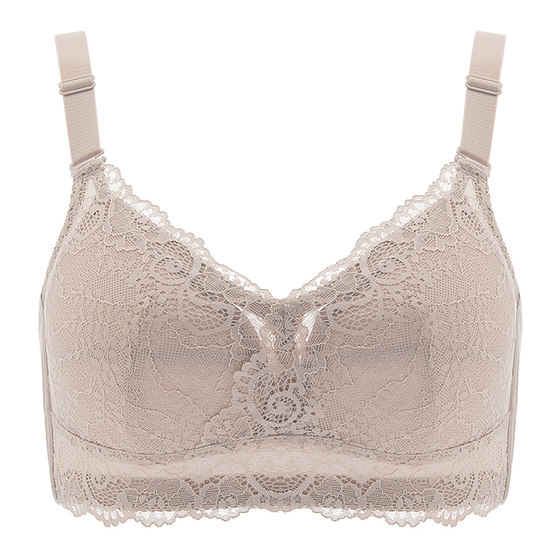 Underwear Women's Women's Women's Steel Win -thin Big Breasts Small Small Small Small MM large size Gathering the pair of breasts full cups